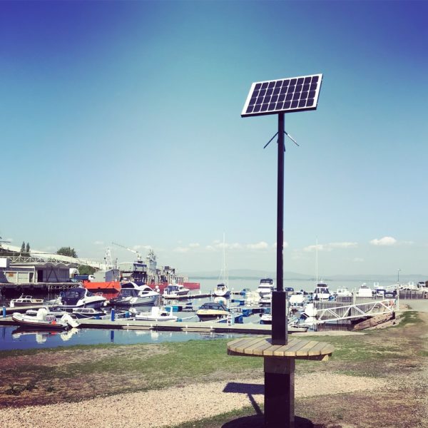 Solar ladestasjon - Bild 2