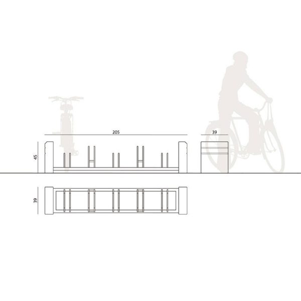 BET 1 cykelställ - Bild 2