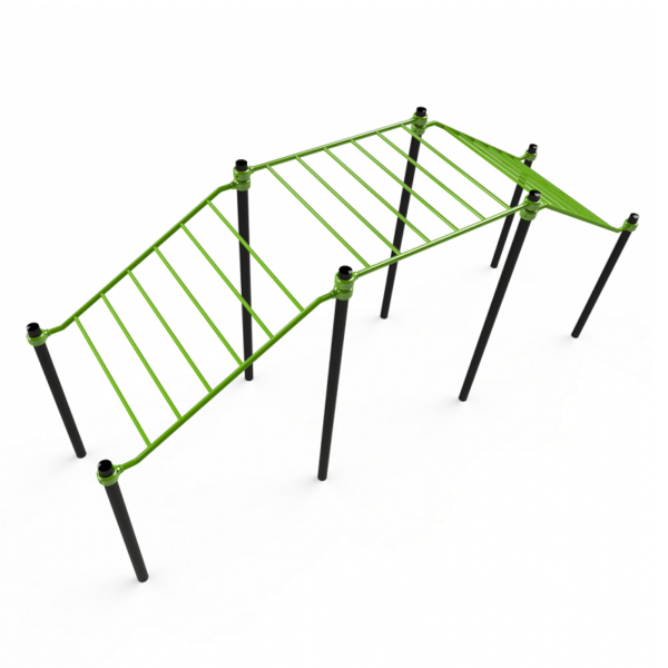Monkey bar bridge