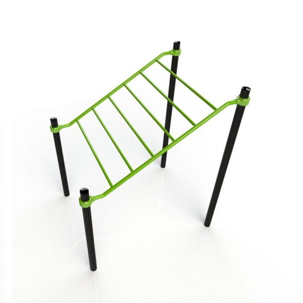 Monkey bar inclined